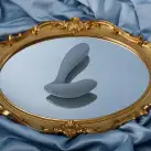 Смарт-вібратор в трусики Svakom Erica Dusty Blue, дуже гнучкий, 2 мотори photo 7