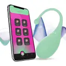 Смарт-віброяйце Adrien Lastic Palpitation Mint з глибокою вібрацією photo 1