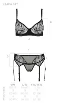 Комплект Passion LEAFA SET black L/XL - ECO Passion photo 5