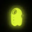 Вакуумний кліторальний стимулятор із вібрацією Satisfyer Glowing Ghost Yellow photo 6