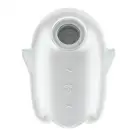 Вакуумный клиторальный стимулятор с вибрацией Satisfyer Glowing Ghost White photo 2