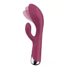 Вібратор-кролик Satisfyer Spinning Rabbit 1 Red photo 2