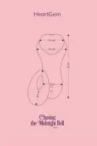 Вибратор в трусики FairyGasm HeartGem green, на магните, пульт ДУ photo 2