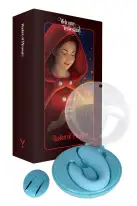 Вібратор для пар FairyGasm PleasureBerry blue, зарядний кейс, пульт ДК photo 9