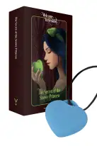 Мінівібратор «Сердечко» FairyGasm PleasureStone blue, 9 режимів, на шнурку photo 1