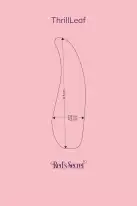 Вібратор-язичок FairyGasm ThrillLeaf blue photo 3