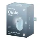 Вакуумный клиторальный стимулятор с вибрацией Satisfyer Cutie Ghost Blue photo 5