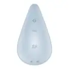 Вибратор для наружной стимуляции Satisfyer Dew Drop Blue, 2 мотора, 12 режимов, мягкий корпус photo 2