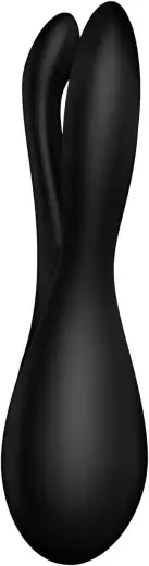 Клиторальный вибратор Satisfyer Threesome 2 Black, 3 гибких пальчика, 3 мотора photo 3