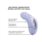 Накладний вібратор Fun Factory LAYA III soft violet, ефект постукування пальцем photo 8