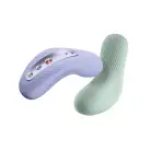 Накладний вібратор Fun Factory LAYA III soft violet, ефект постукування пальцем photo 6