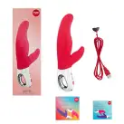 Вібратор-кролик для точки А Fun Factory LADY BI india red, 2 мотори, 12 режимів photo 3