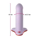 Фалоімітатор Fun Factory AMOR, бузковий, довжина 14,6 см, діаметр 3,7 см, вигнутий photo 2