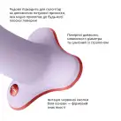 Фалоімітатор Fun Factory AMOR, бузковий, довжина 14,6 см, діаметр 3,7 см, вигнутий photo 3