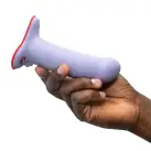 Фалоімітатор Fun Factory AMOR, бузковий, довжина 14,6 см, діаметр 3,7 см, вигнутий photo 5