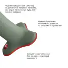 Фалоімітатор Fun Factory MAGNUM, оливковий, дуже гнучкий, довжина 18,3 см, діаметр 3,7 см photo 3