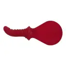 Шльопалка з фалоімітатором Fun Factory BÜCK DICH, червона, силіконова, з ребристою ручкою photo 1