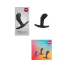 Анальна пробка Fun Factory BOOTIE S, чорна, діаметр 2,8 см, тонкий обмежувач photo 4