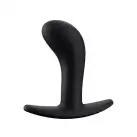 Анальна пробка Fun Factory BOOTIE M, чорна, діаметр 3,3 см, тонкий обмежувач photo 4