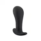 Анальна пробка Fun Factory BOOTIE M, чорна, діаметр 3,3 см, тонкий обмежувач photo 2