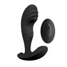 Вібромасажер простати S Pleasures Premium Cozy, чорний, з рельєфною головкою, 10 режимів photo 1