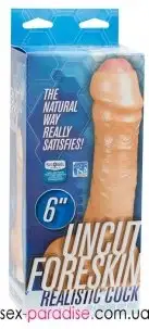 Фаллоимитатор UNCUT FORESKIN REALISTIC COCK 6 photo 4