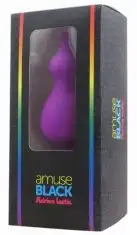 Анальна пробка Adrien Lastic Amuse Medium Purple (M) з двома переходами, макс. діаметр 3,6 см photo 2