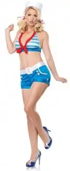 Костюм Морячки SEXY SAILOR MED-LGE photo 1