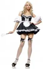 Костюм французской горничной FRENCH MAID LARGE photo 1