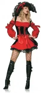 Костюм Подружка Пирата PIRATE WENCH SMALL photo 1