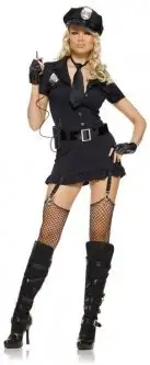 Костюм Полицейского DIRTY COP SML-MED photo 1