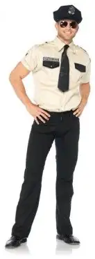 Костюм Полицейского ARRESTING OFFICER XL photo 1