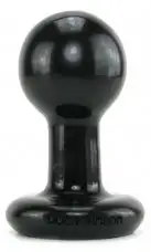 Анальная пробка ROUND BUTTPLUG SMALL BLACK photo 1