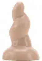 Анальная пробка BUBBLE BUTT TWISTY WHITE photo 1