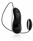 Виброяйцо BNAUGTHY DE LUXE BLACK-SILVER photo 2