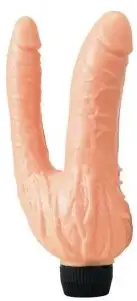 Вибратор двойной VINYL P-SHAPE VIBRATOR photo 1
