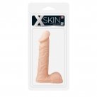 Фалоімітатор XSkin 8 PVC Dong, тілесний photo 2