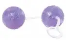 Вагинальные шарики AGITATING SILICONE BALLS PURPLE photo 1