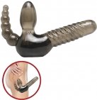 Страпон без ременів Strapless Strap-On with Anal Stimul photo 1