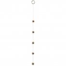 Анальні буси PLASTIC GOLD ANAL BEADS photo 1