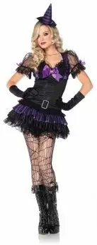 Костюм Колдуньи BLACK MAGIC BABE S-M photo 1