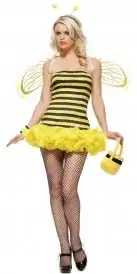 Костюм Пчелки RUFFLED BUMBLE BEE TUBE M-L photo 1