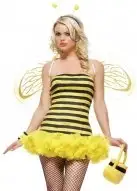 Костюм Пчелки RUFFLED BUMBLE BEE TUBE S-M photo 2
