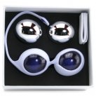 Вагінальні кульки OVO L1 Loveballs, фіолетові photo 3