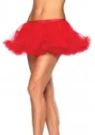 Подьюбник PUFFY CHIFFON MINI PETTICOAT RED O-S photo 1
