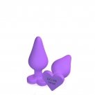 Анальний корок NAUGHTY CANDY HEART - DO ME NOW photo 1