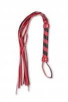 Плеть многохвостовка с красно-черной рукоятью photo 1