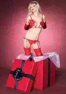 Набор белья SEQUIN ELASTIC GIFTBOX O-S photo 1