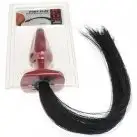 Анальна пробка PONY PLAY MEDIUM RED photo 4