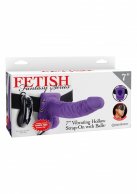 Порожній страпон з вібрацією Fetish Fantasy Series 7 Vibrating Hollow, 18х4,3 см photo 5